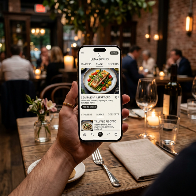 Zalepro QR Menu